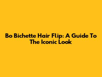 Bo Bichette Hair Flip: A Guide To The Iconic Look
