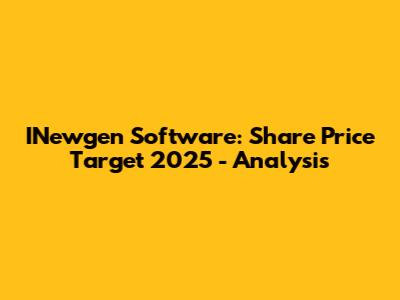 INewgen Software: Share Price Target 2025 - Analysis
