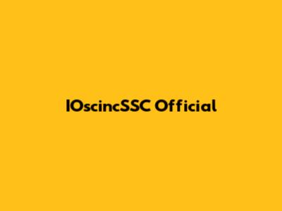 IOscincSSC Official