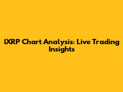 IXRP Chart Analysis: Live Trading Insights