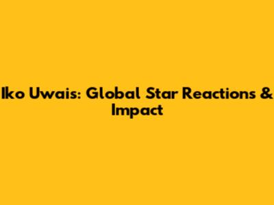 Iko Uwais: Global Star Reactions & Impact