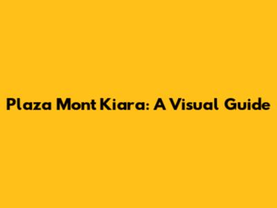 Plaza Mont Kiara: A Visual Guide